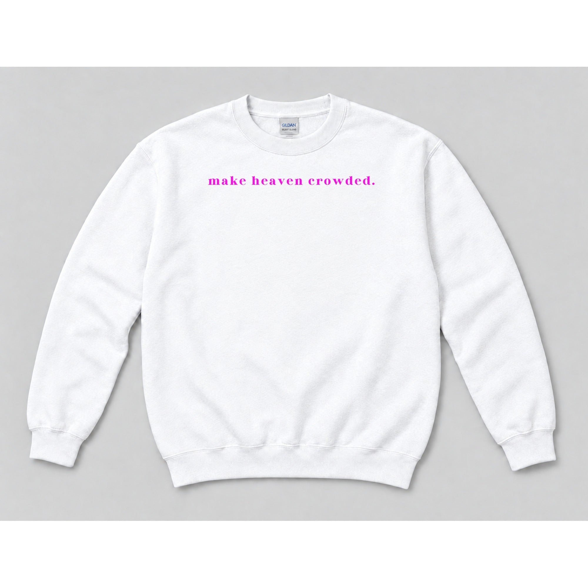 Crewneck White mockup