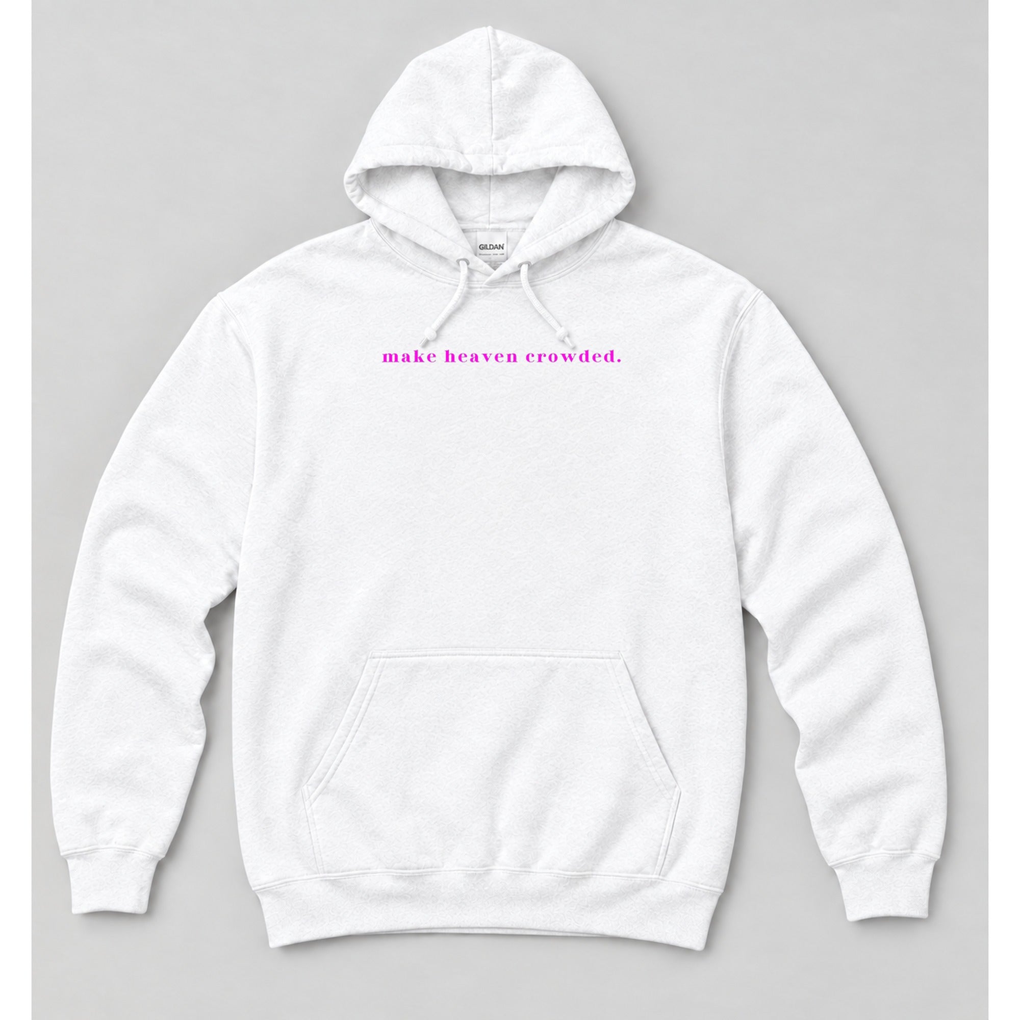 Hoodie White mockup