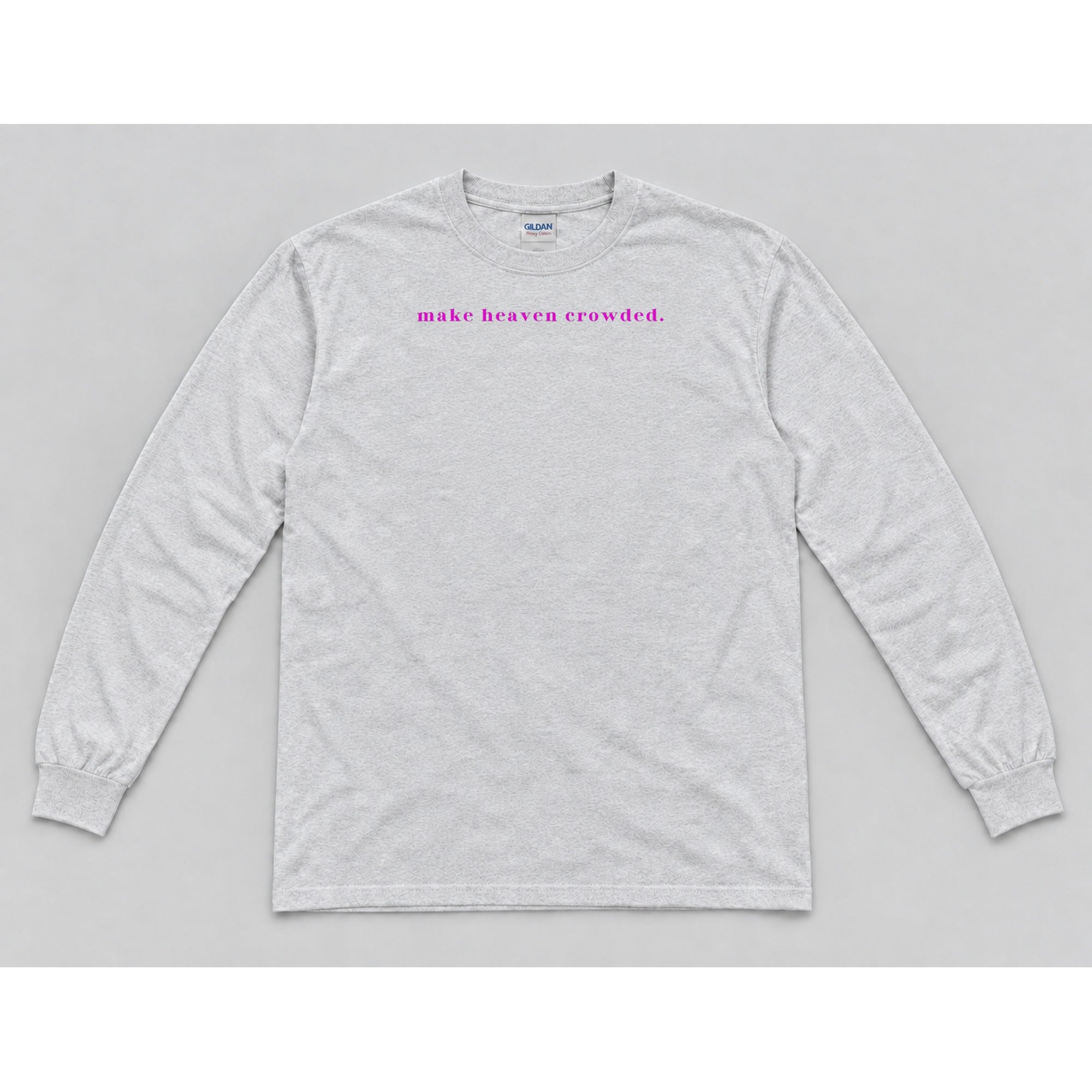 Long Sleeve Ash mockup