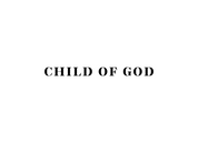#92 - CUSTOM APPAREL — black text and 'CHILD OF GOD'