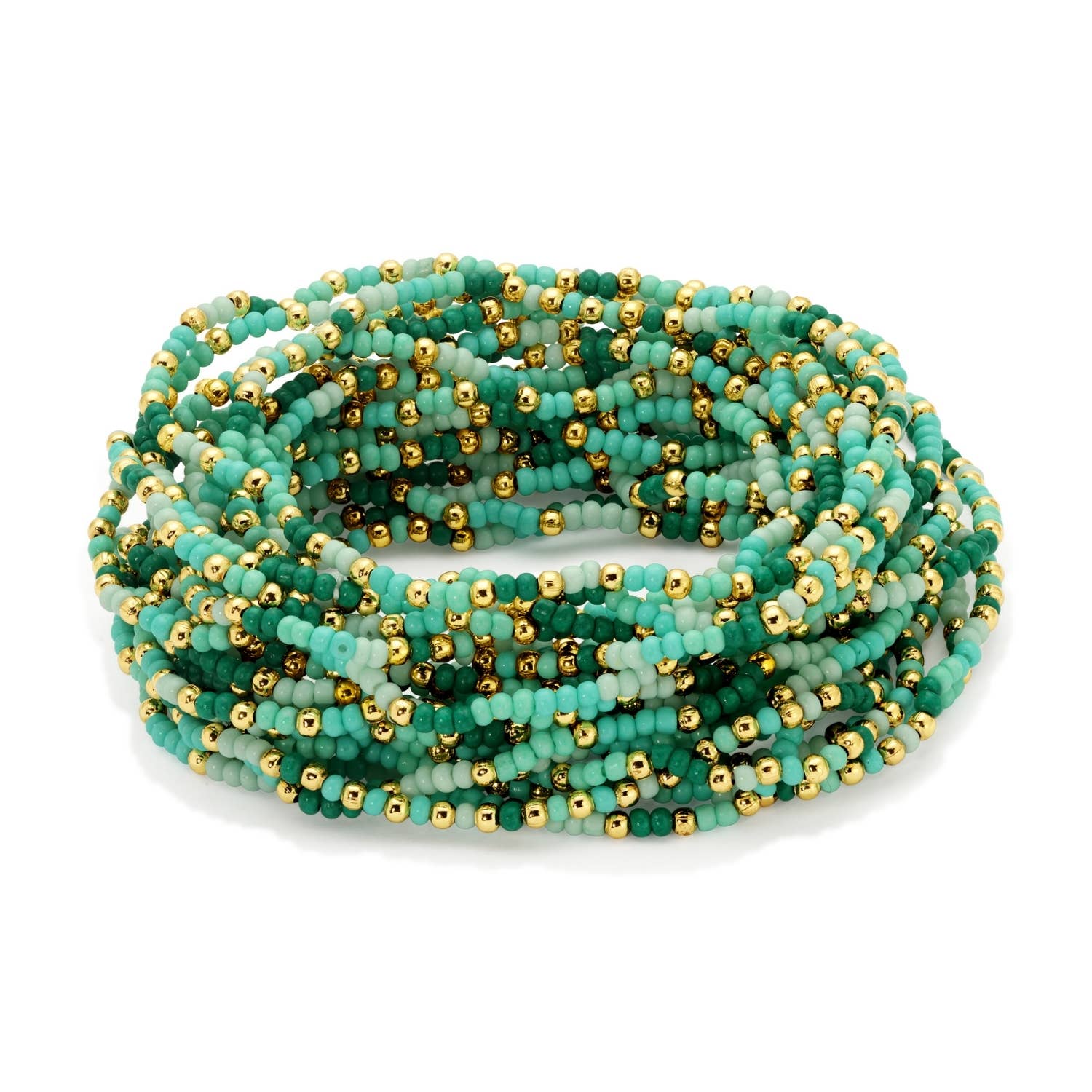 Assorted 2mm Stretch Seed Bead Bracelets