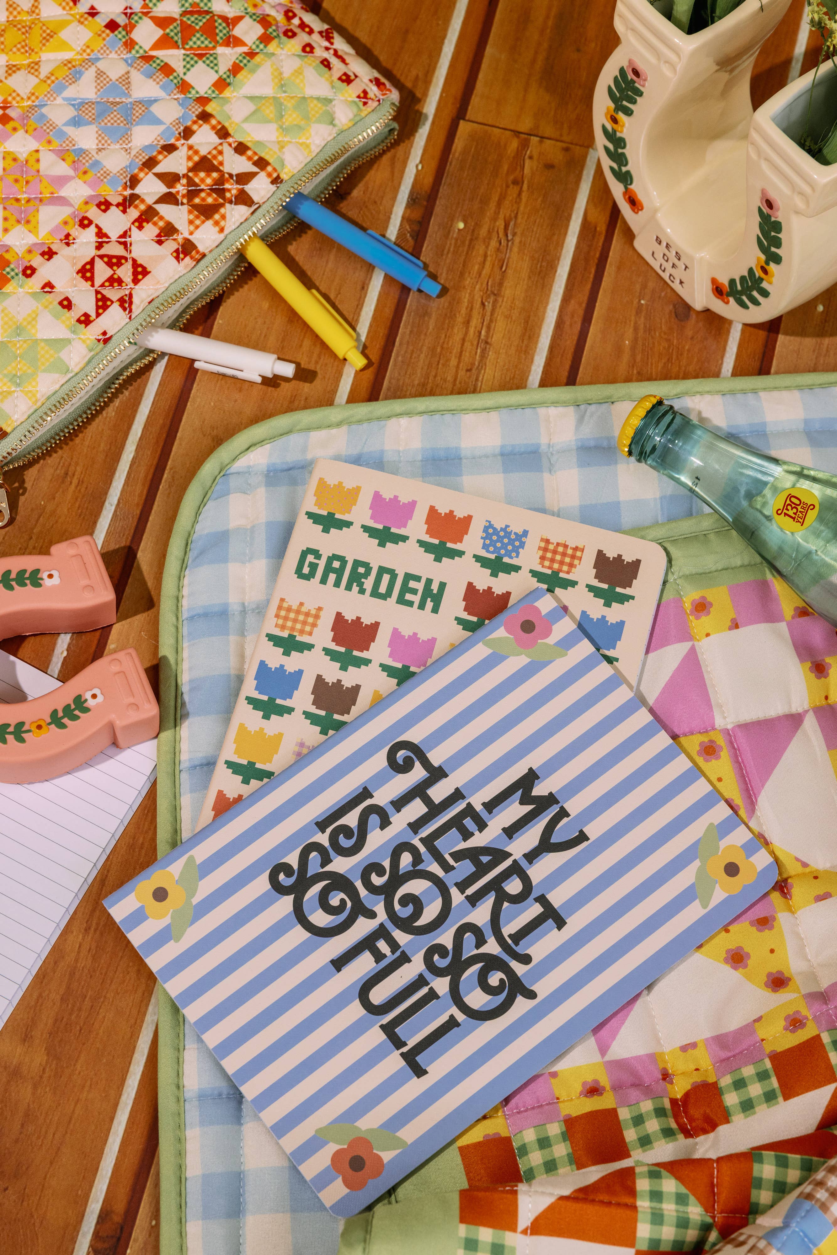 Rough Draft Notebook Set, My Heart is so Full