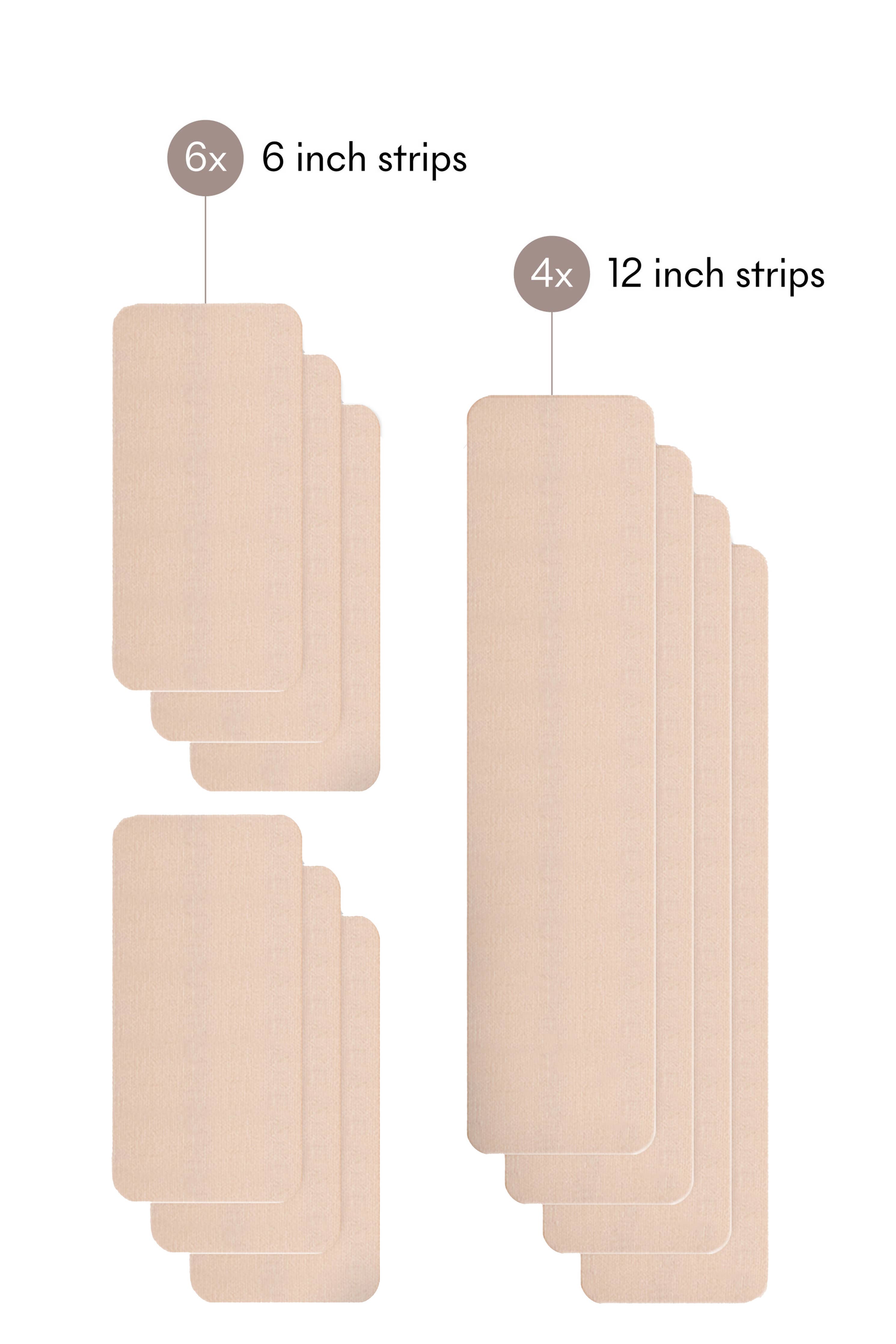 Pre-Cut Travel Breast Tape
