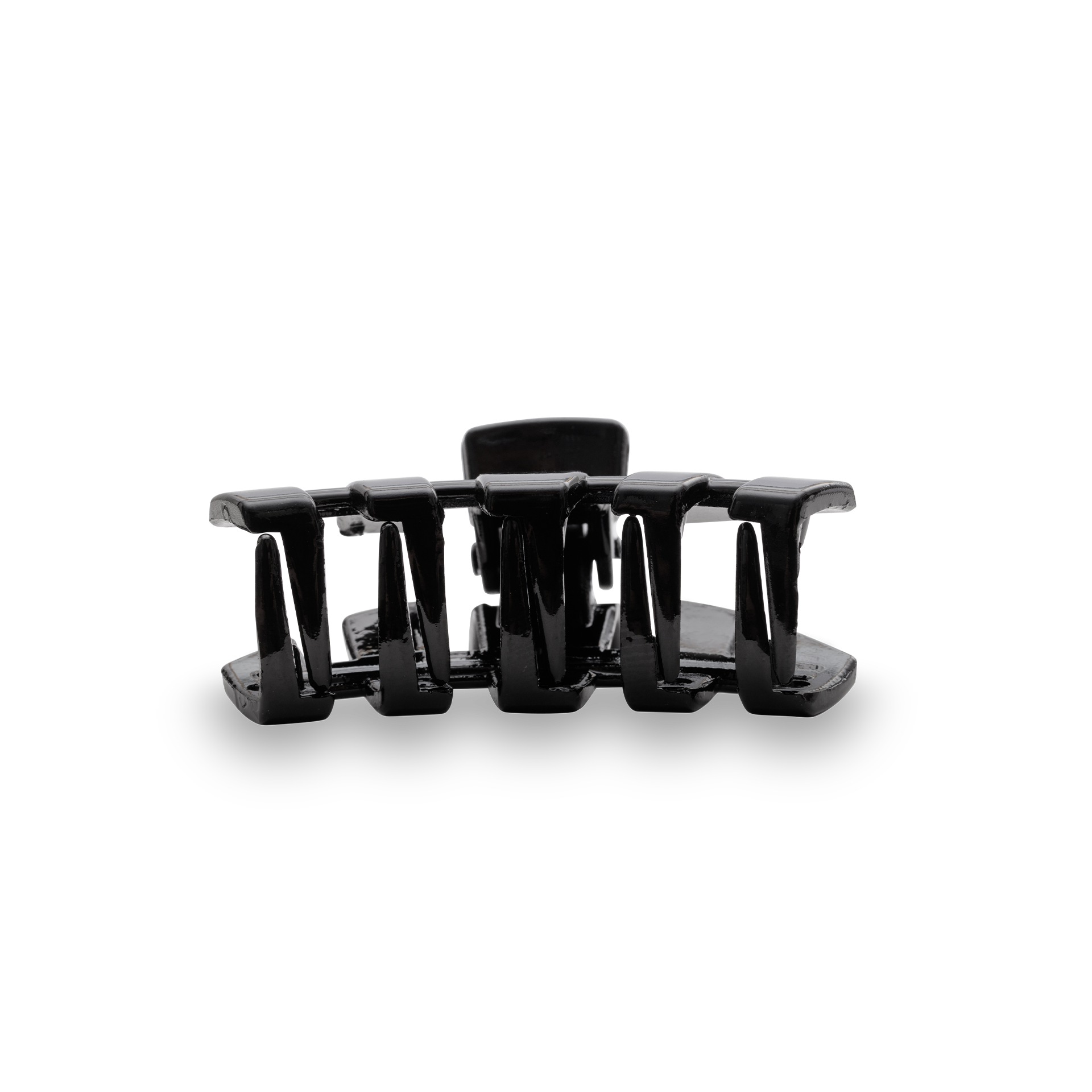 Jet Black Tiny Classic Hair Clip