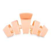 Classic Hair Clip | Large | Peach Fuzz — claw clip with bendable teeth that spring back to shape and strong, gentle hold