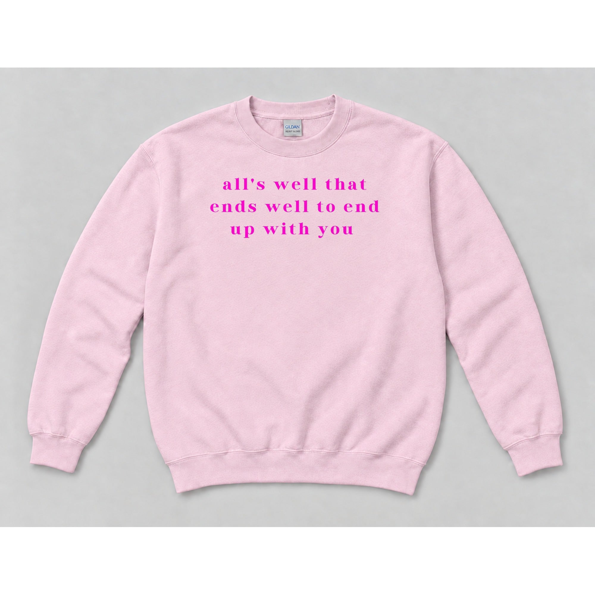 Crewneck Light Pink mockup