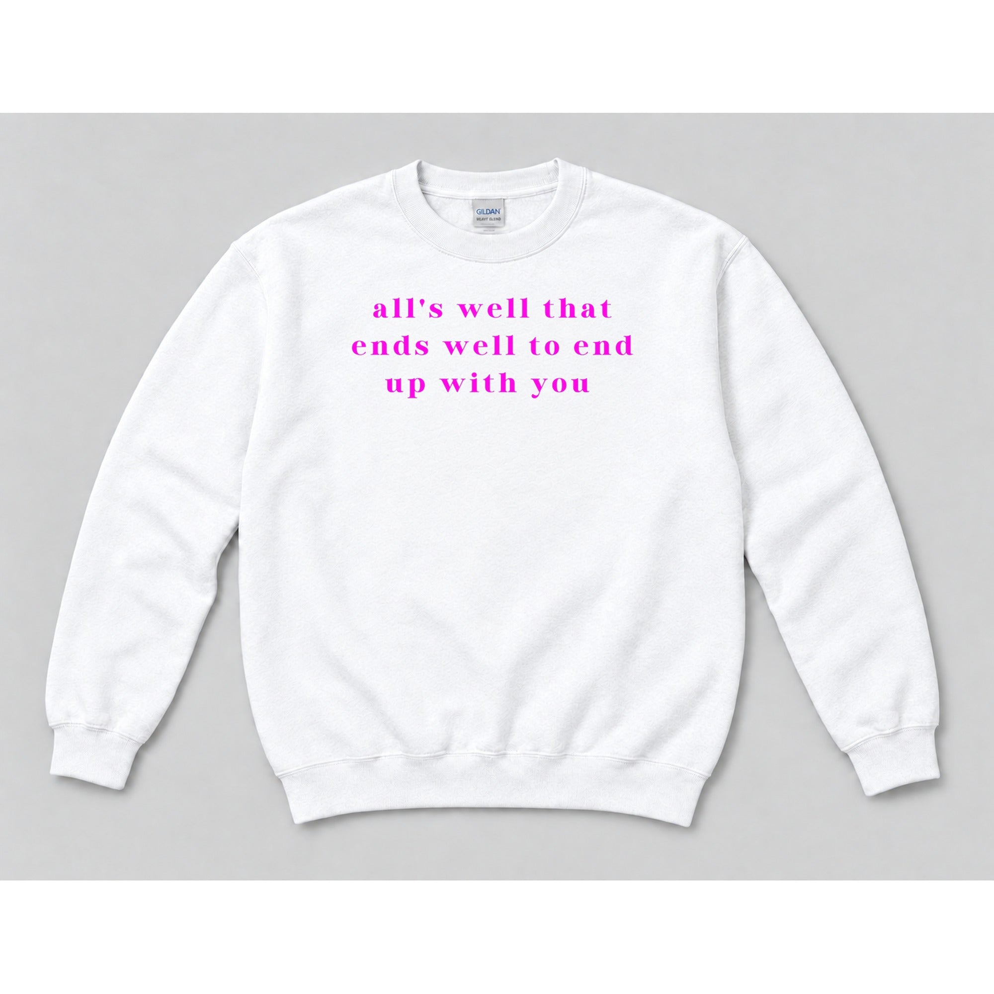 Crewneck White mockup