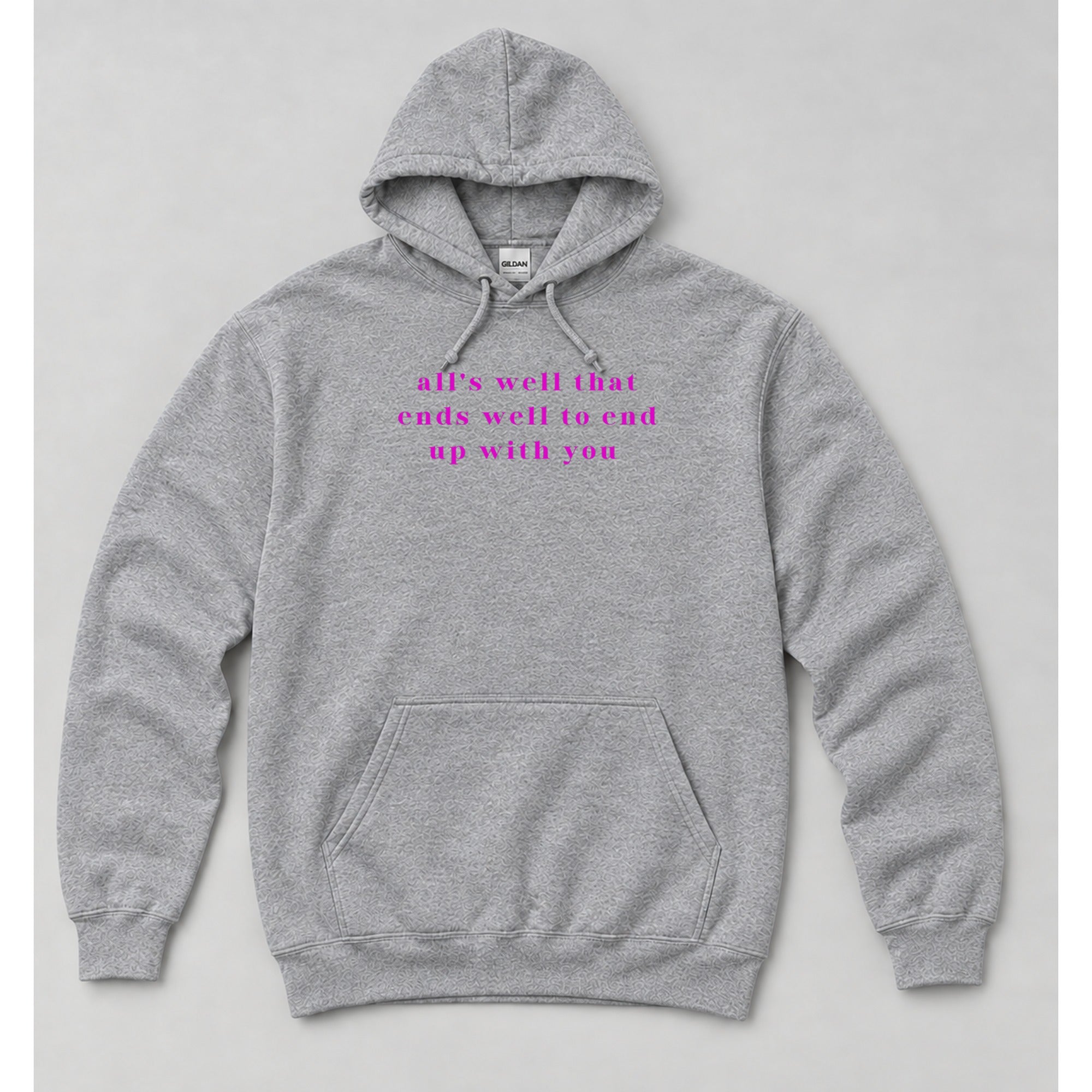 Hoodie Sport Grey mockup