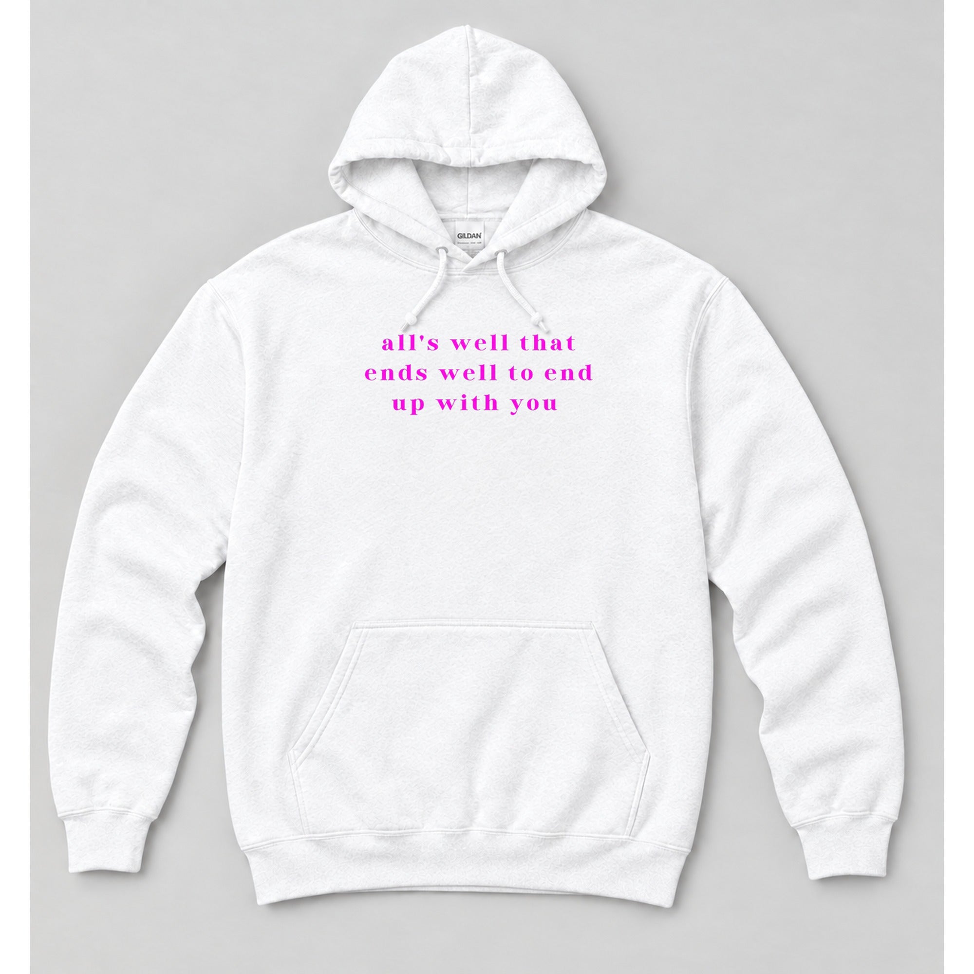 Hoodie White mockup