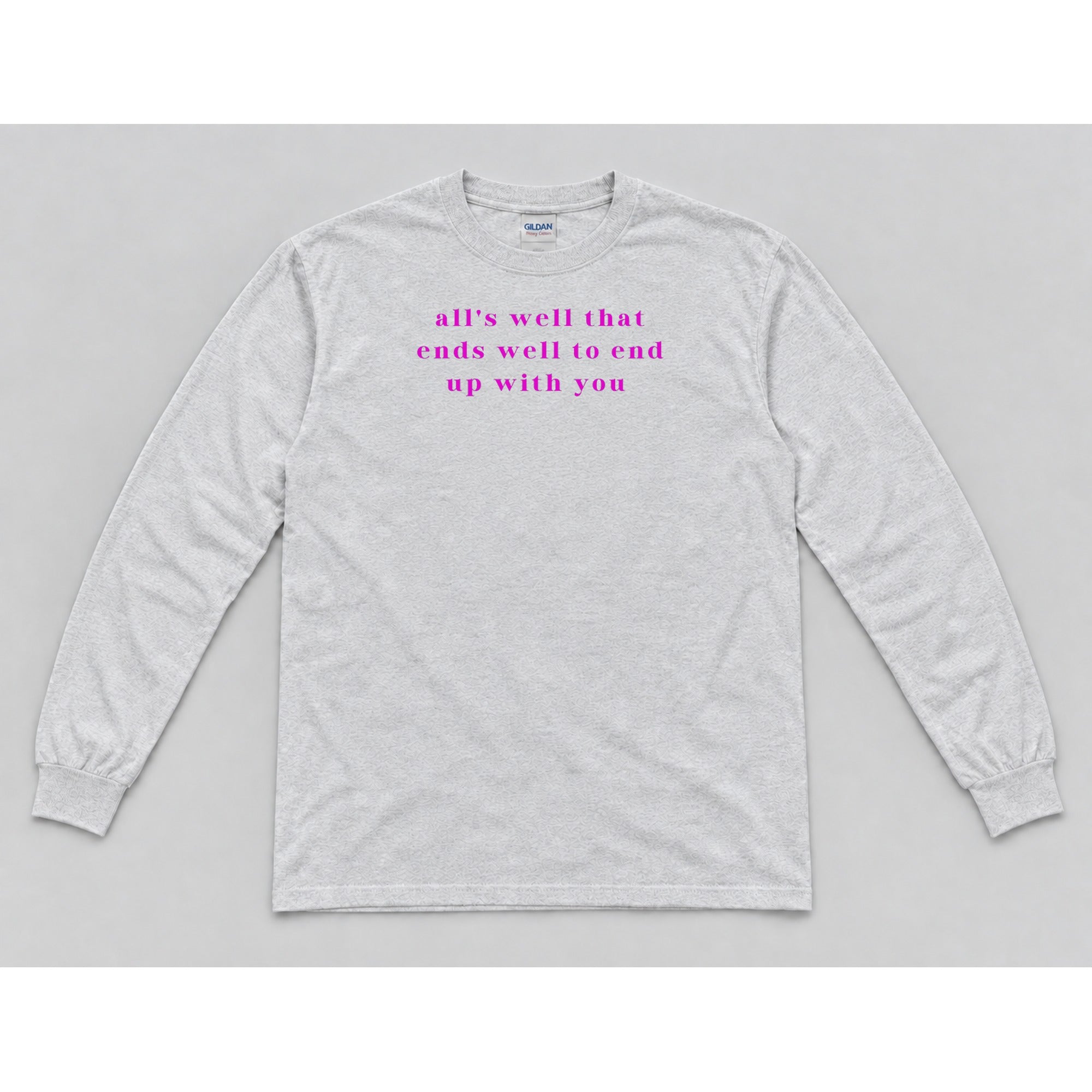 Long Sleeve Ash mockup