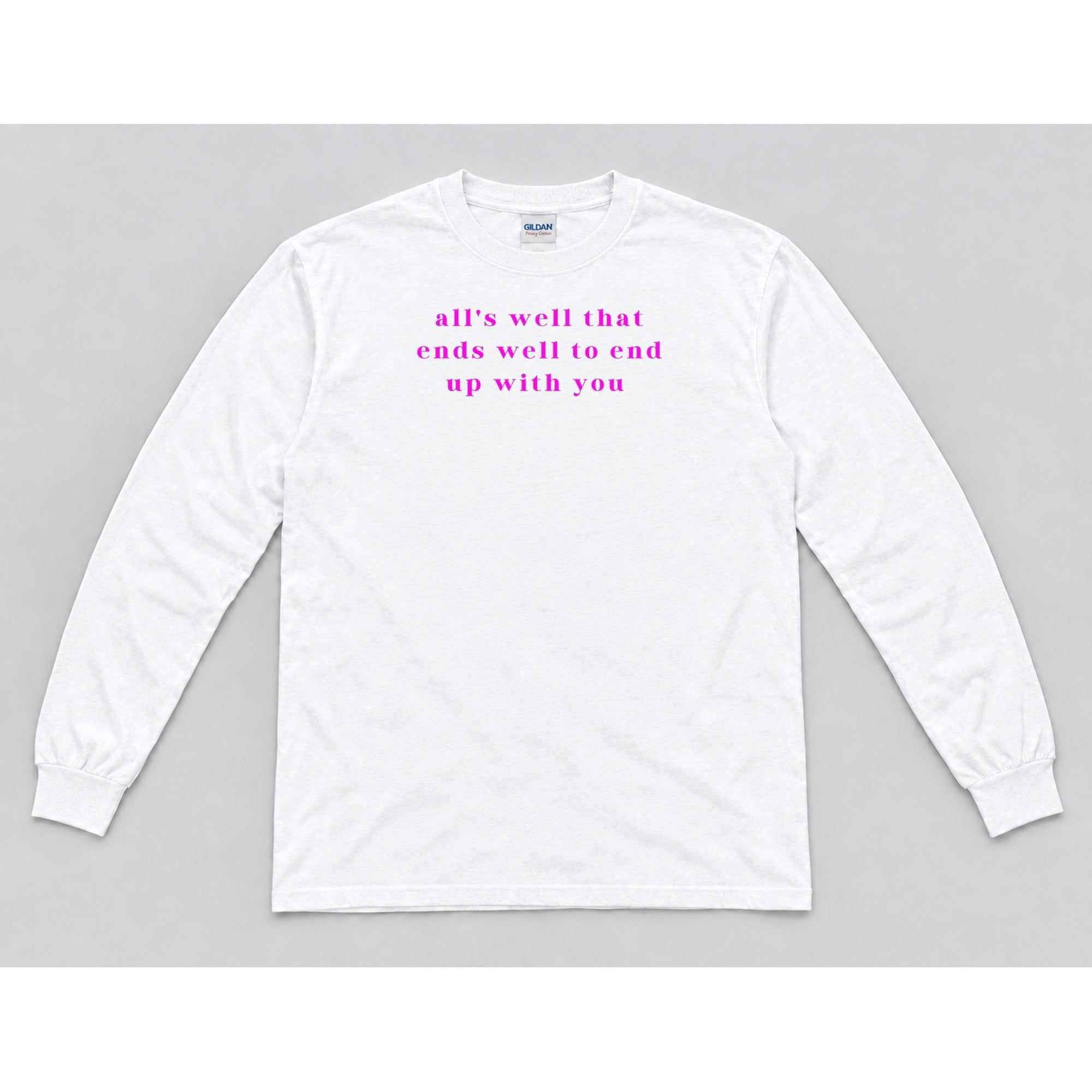 Long Sleeve White mockup