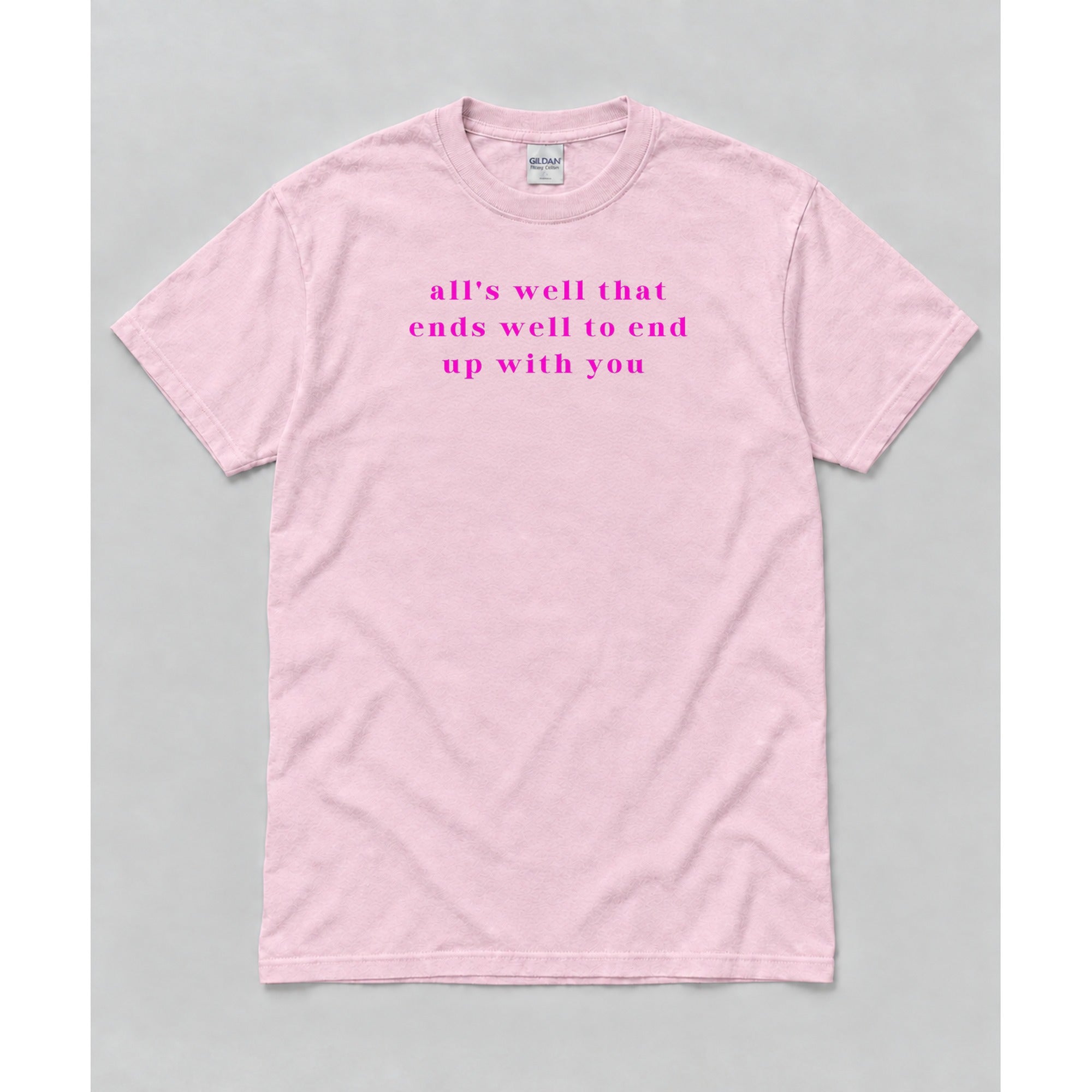 Short Sleeve Light Pink mockup