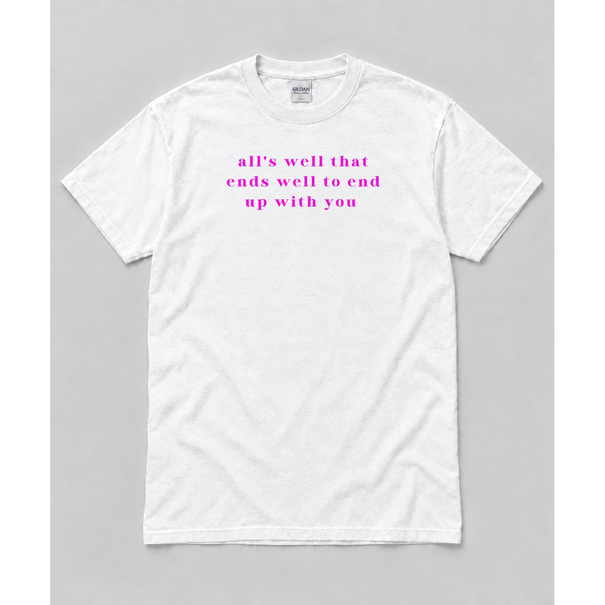 Short Sleeve White mockup