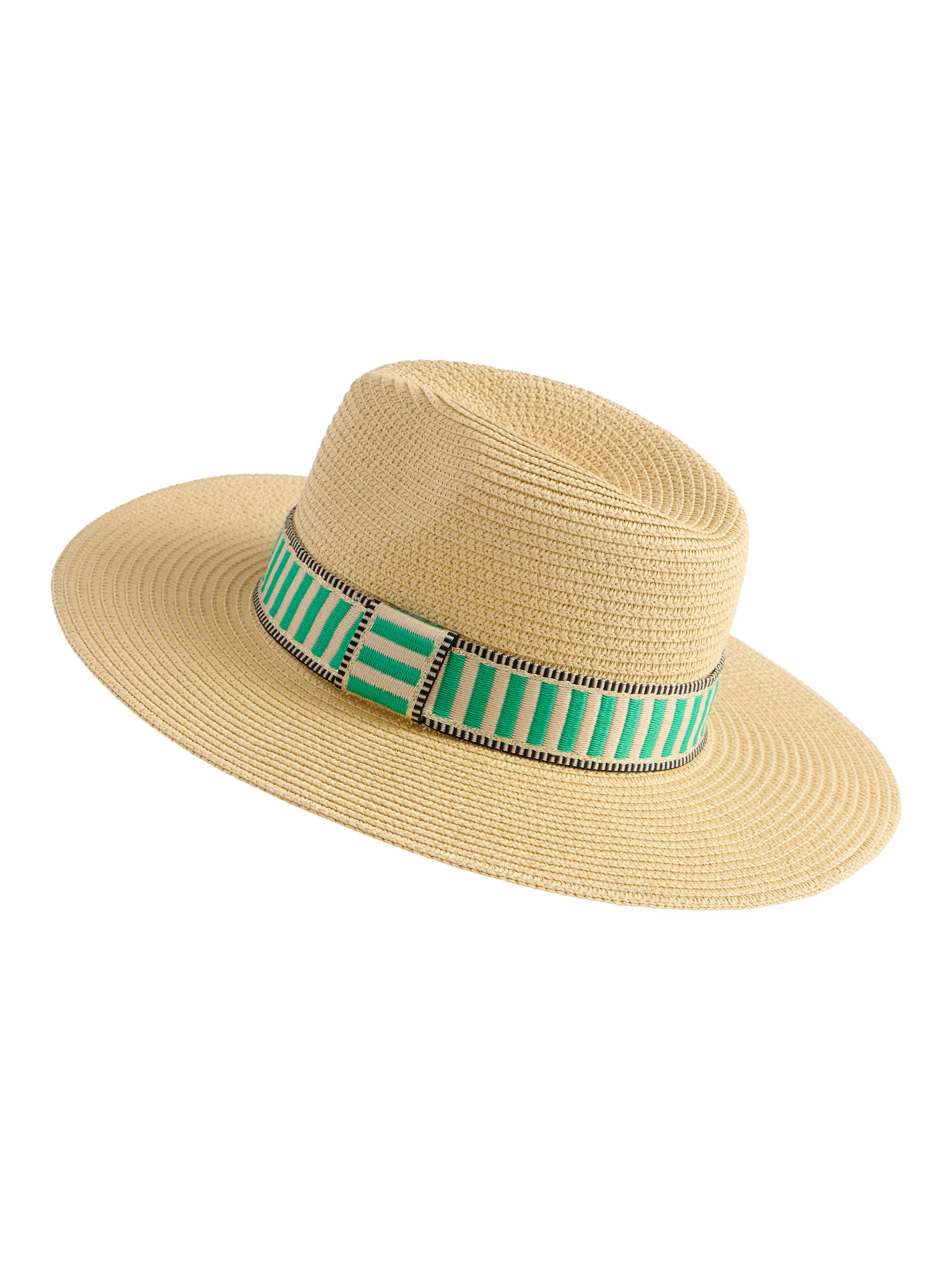 Green Tote & Hat Set