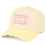 Pretty Please Embroidered  Trucker Hat