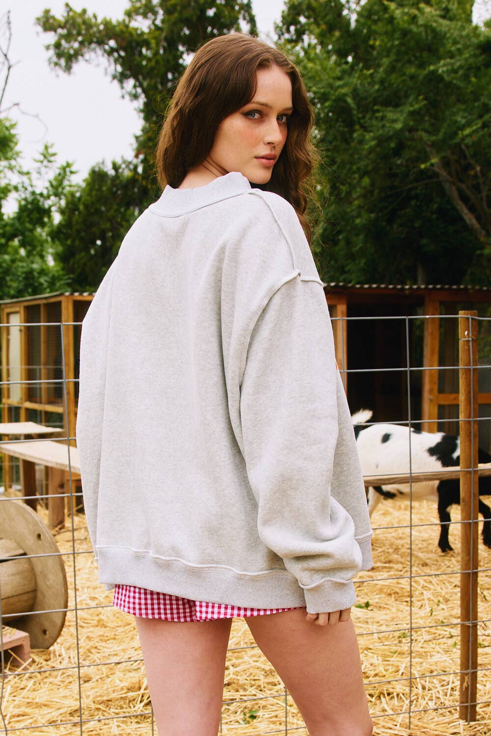 Tennessee Reversible Mock Neck Sweatshirt