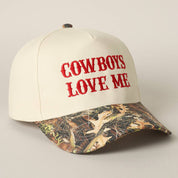 Cowboy Love Me Embroidery Camo