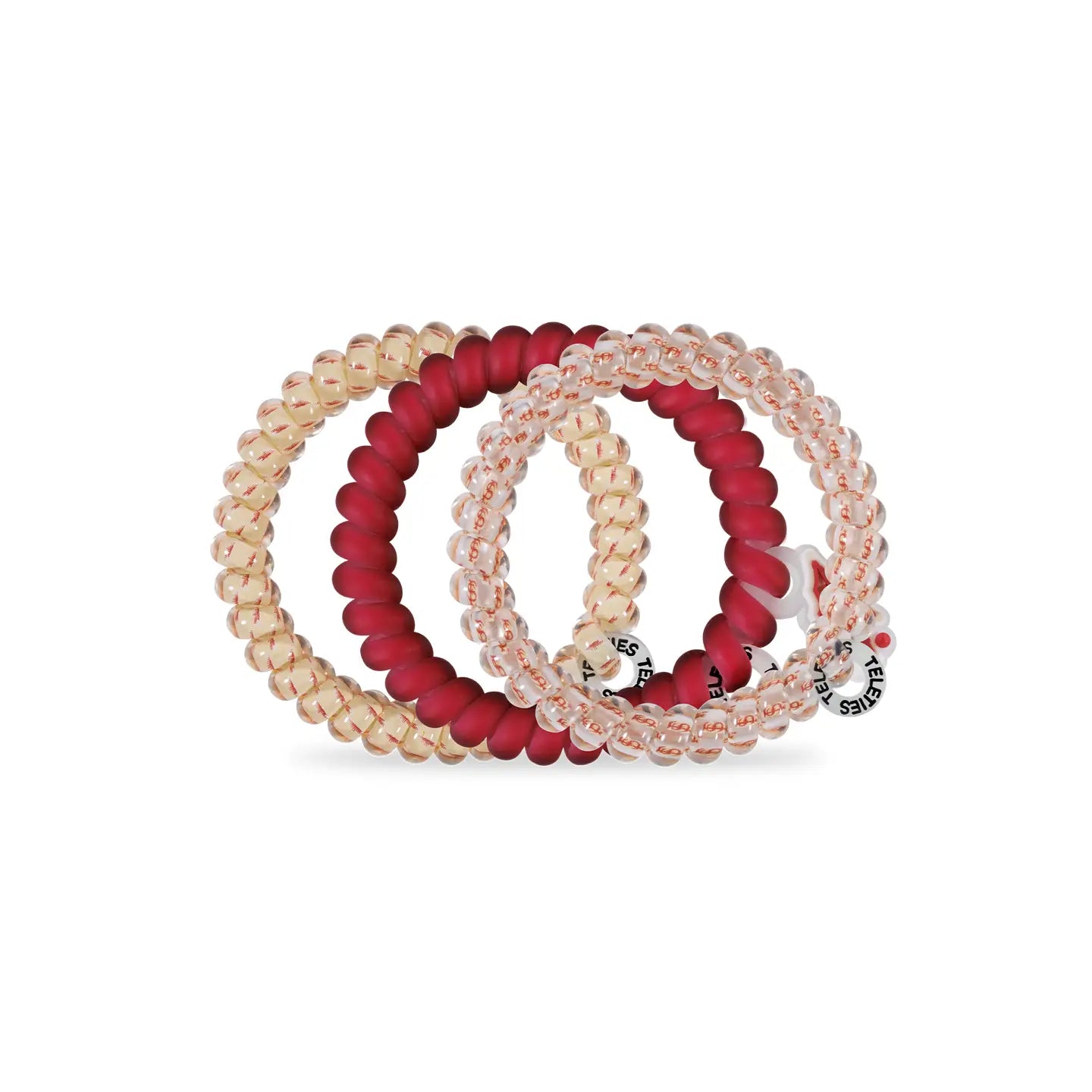Spiral Hair Coils | Small | Go Noles! Hair Ties
