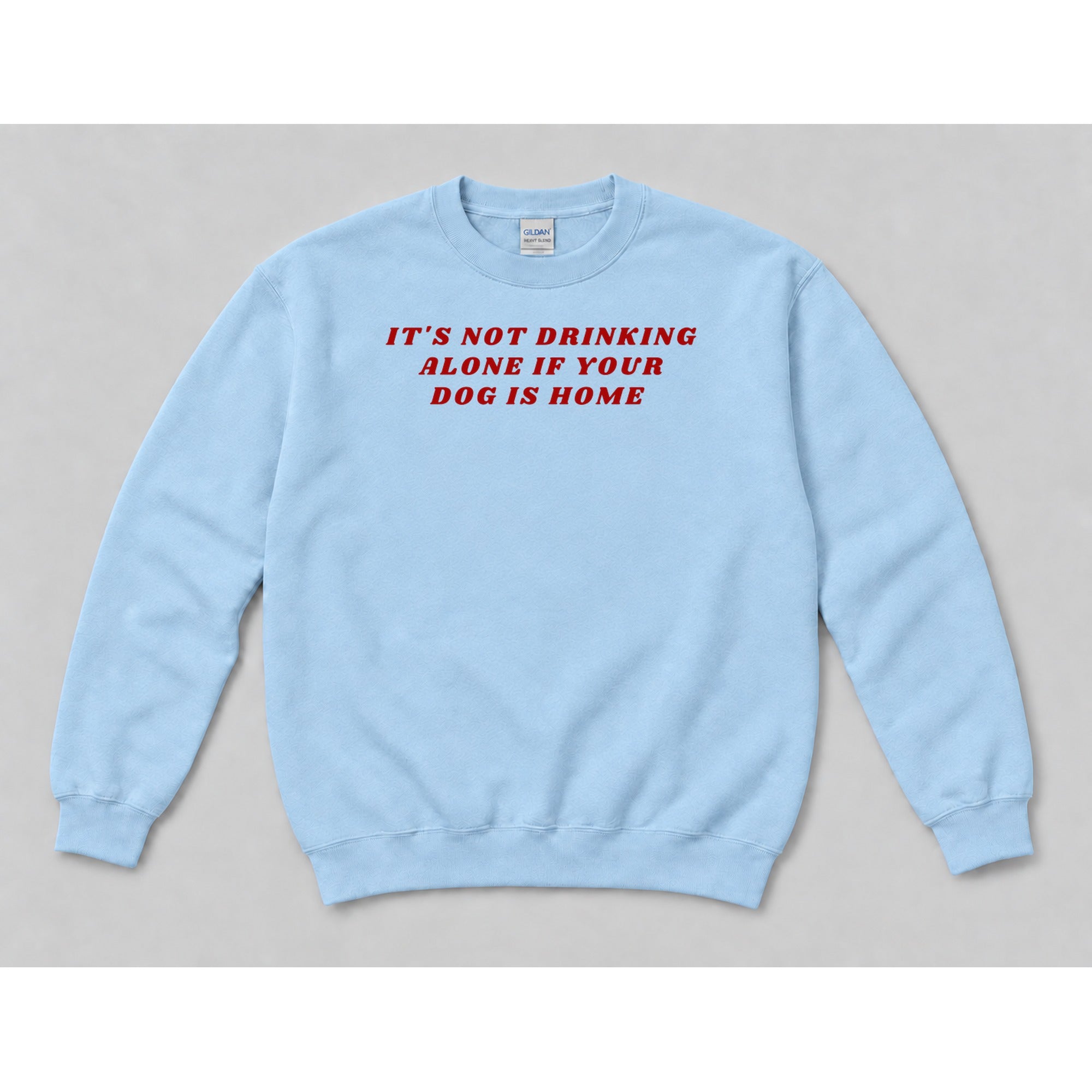 Crewneck Light Blue mockup