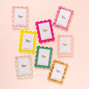 Mini Acrylic Picture Frame Magnet-Pale Pink