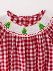 Christmas Tree Girls Romper