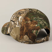 Ribbon Bow Embroidery Camo Baseball Cap