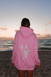 Pink Bikini Beaded Hoodie