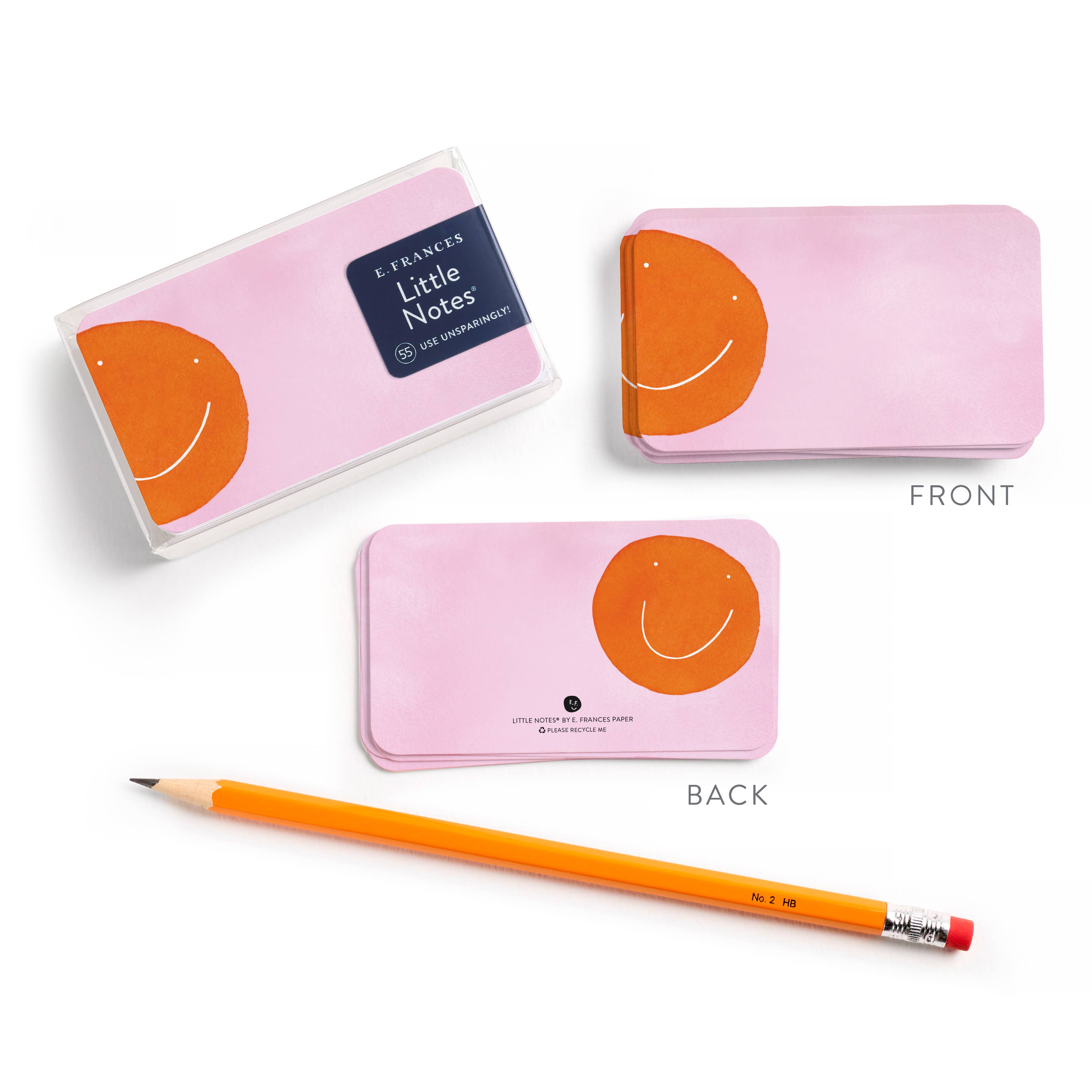 Orange Smiley Little Notes®
