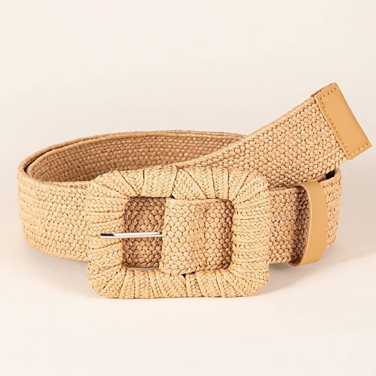 Woven Elastic Waistband Belt