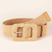 Woven Elastic Waistband Belt