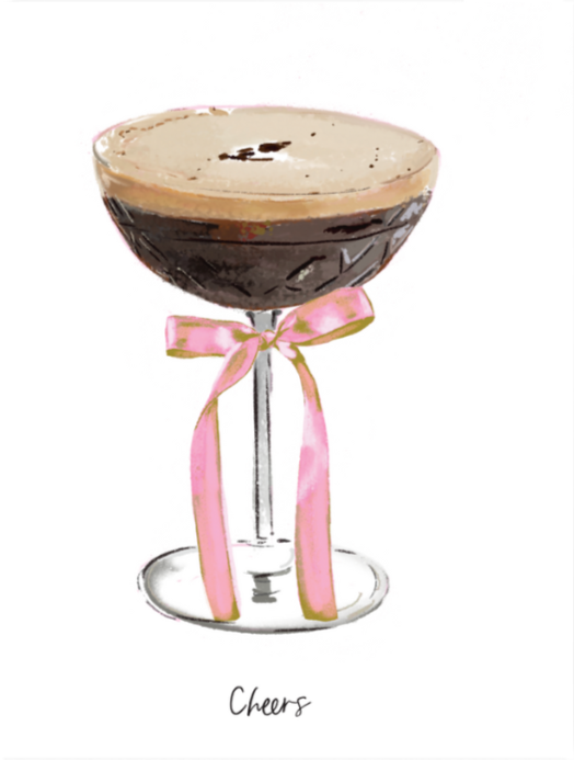 ESPRESSO CHEERS - Note Card 