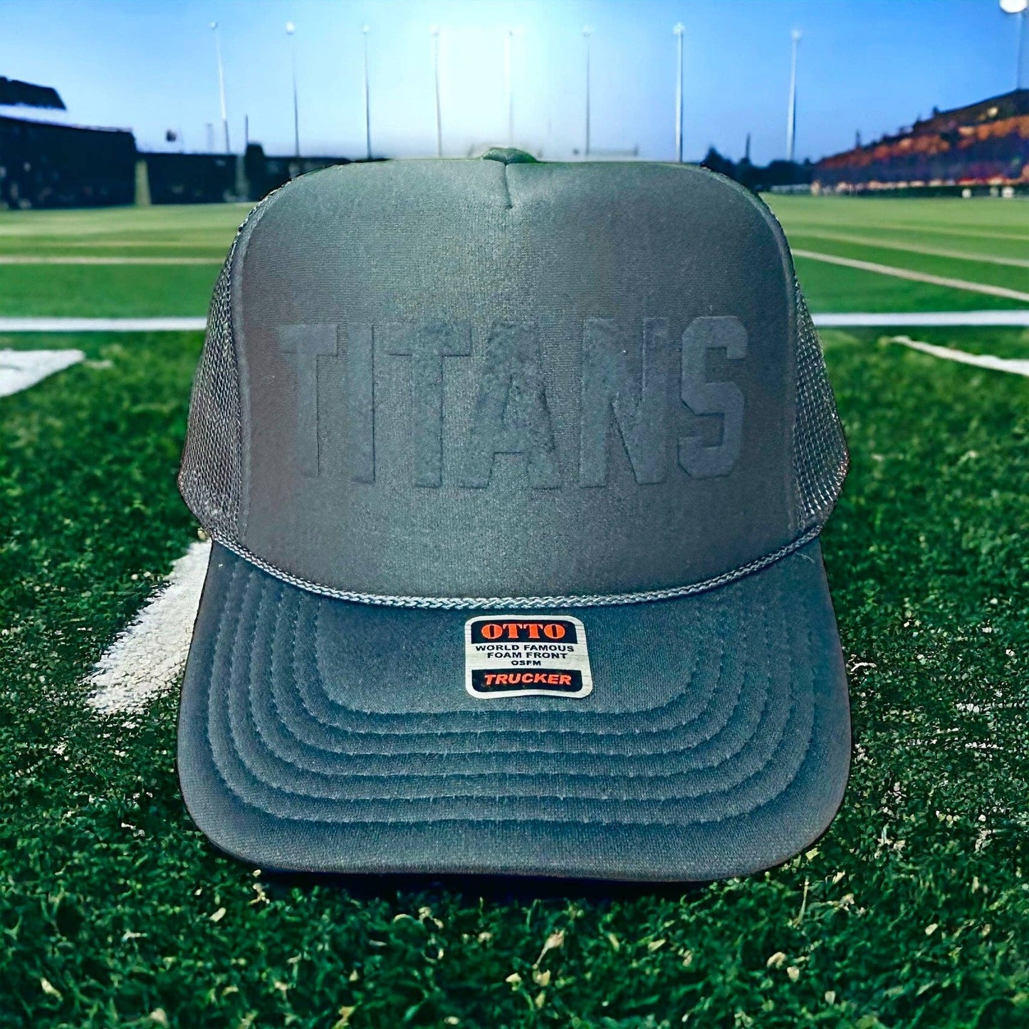 T.O.T. Trucker - TITANS - (Navy on Navy)