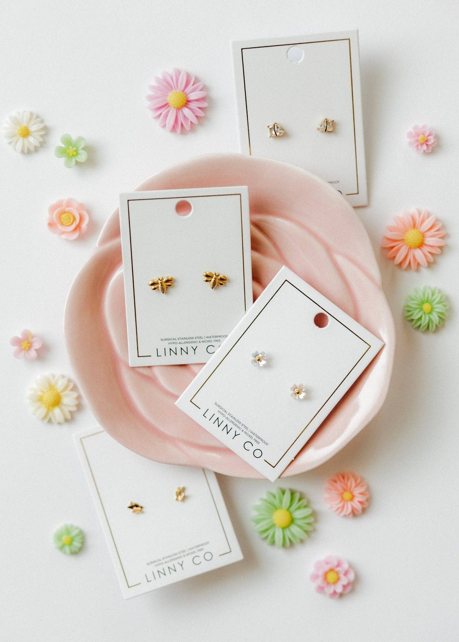 Screwback Stud Earrings - Maren