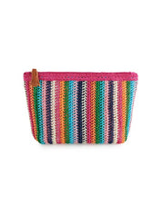 Pink Multicolor Pouch