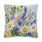 Blue Wildflowers Hook Pillow