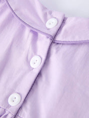 Floral Lavender Romper