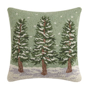 Winter Trees Hook Pillow