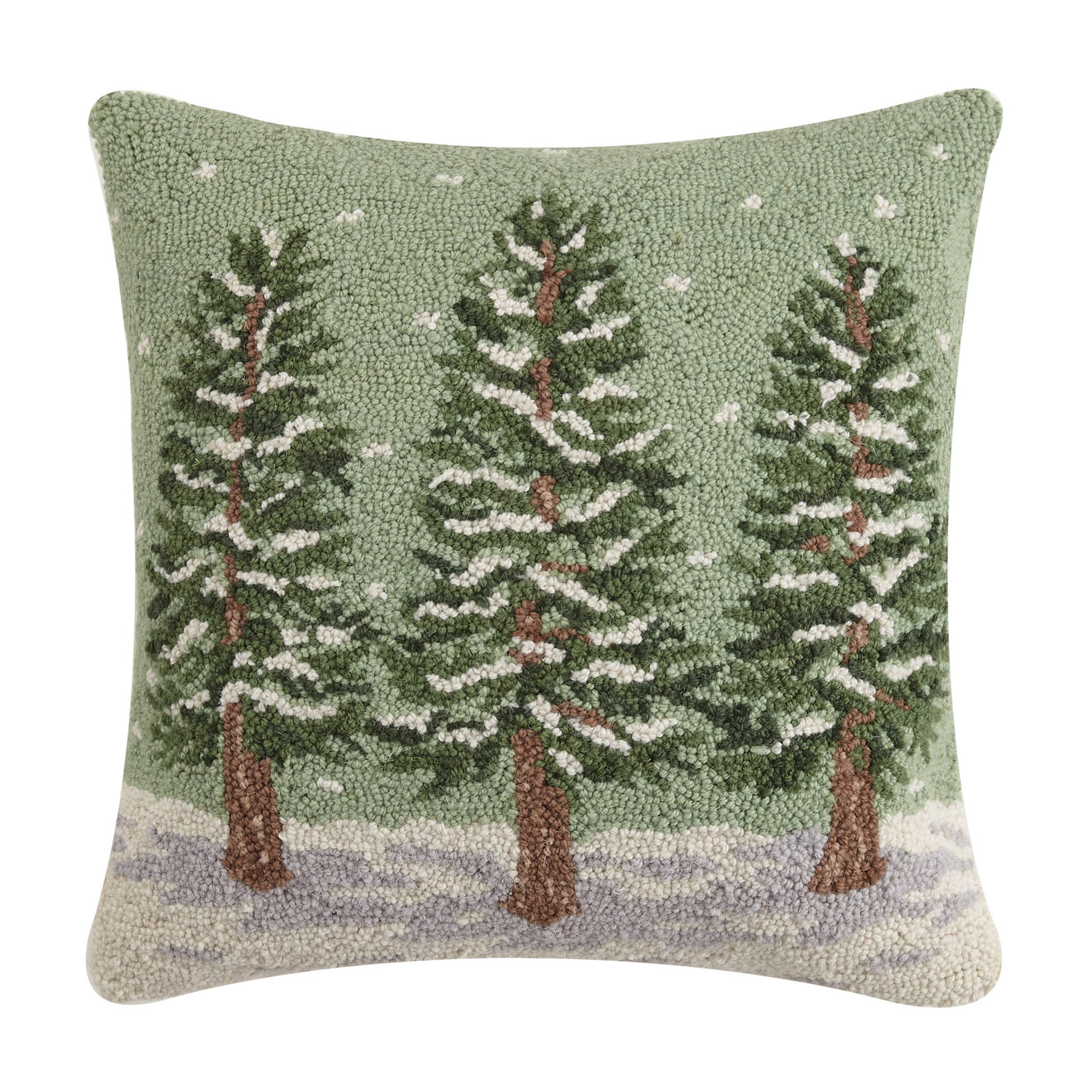Winter Trees Hook Pillow