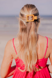 Square Flat Hair Clip | Small | Mango for it!