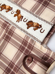 Western Horse Baby Boy Romper