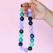 Multi Color Large Bead Necklace