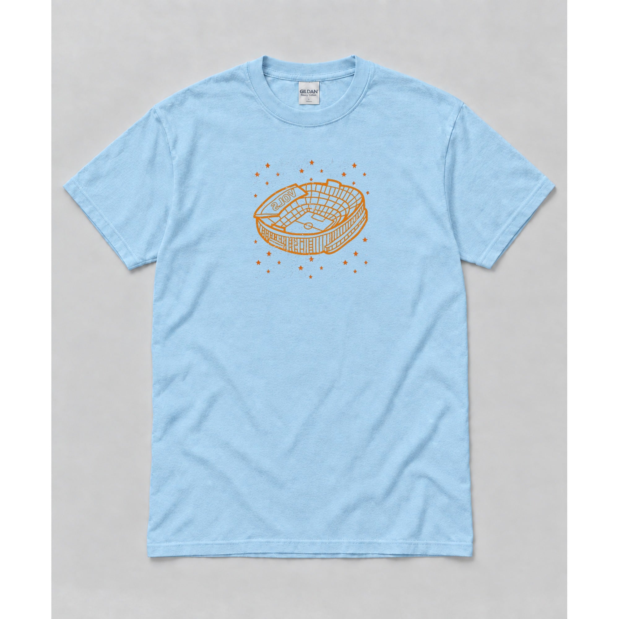 Short Sleeve Light Blue mockup