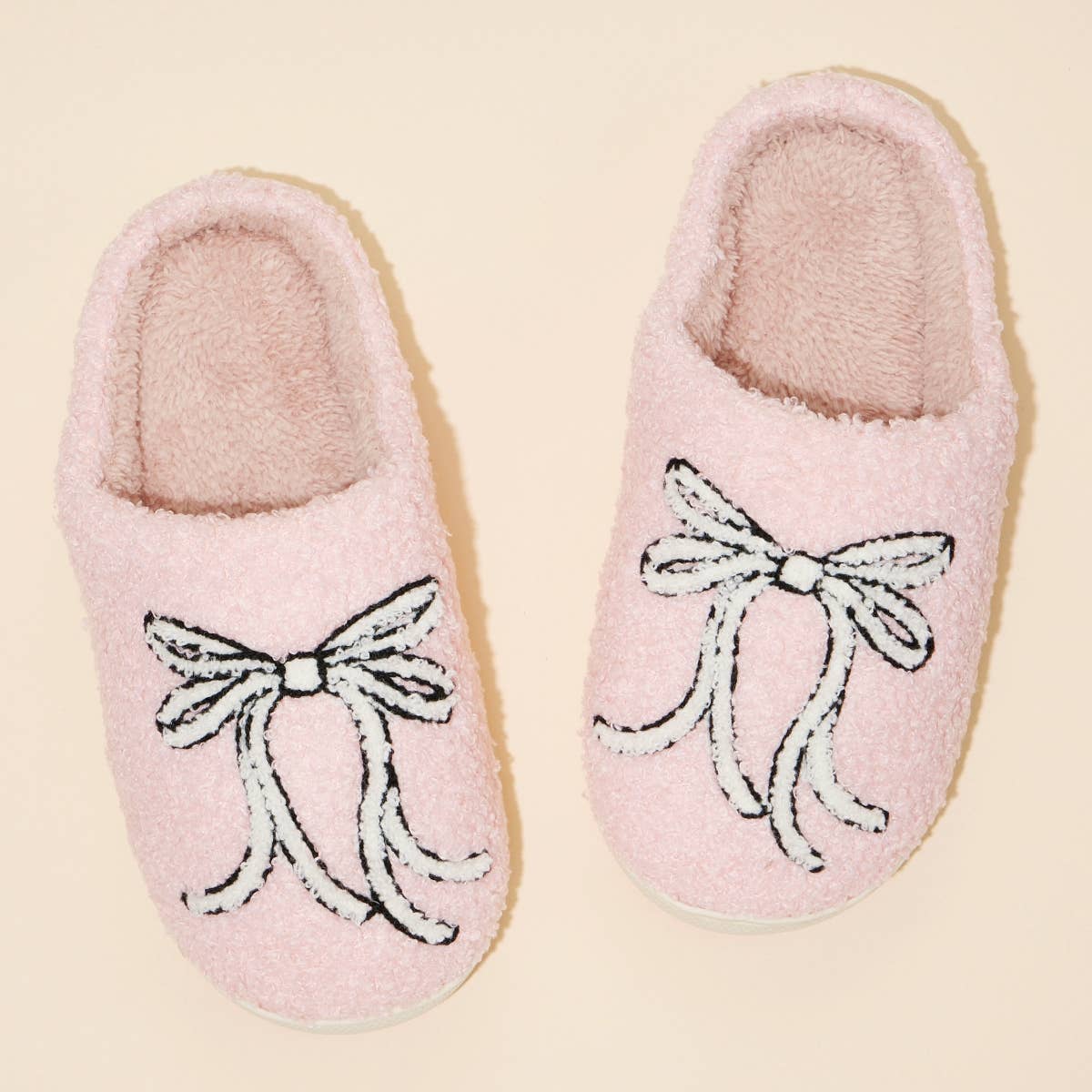 Large Ribbons Home Slippers