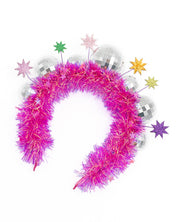 Let It Shine Pink Disco Headband from Ninety Nine Boutique