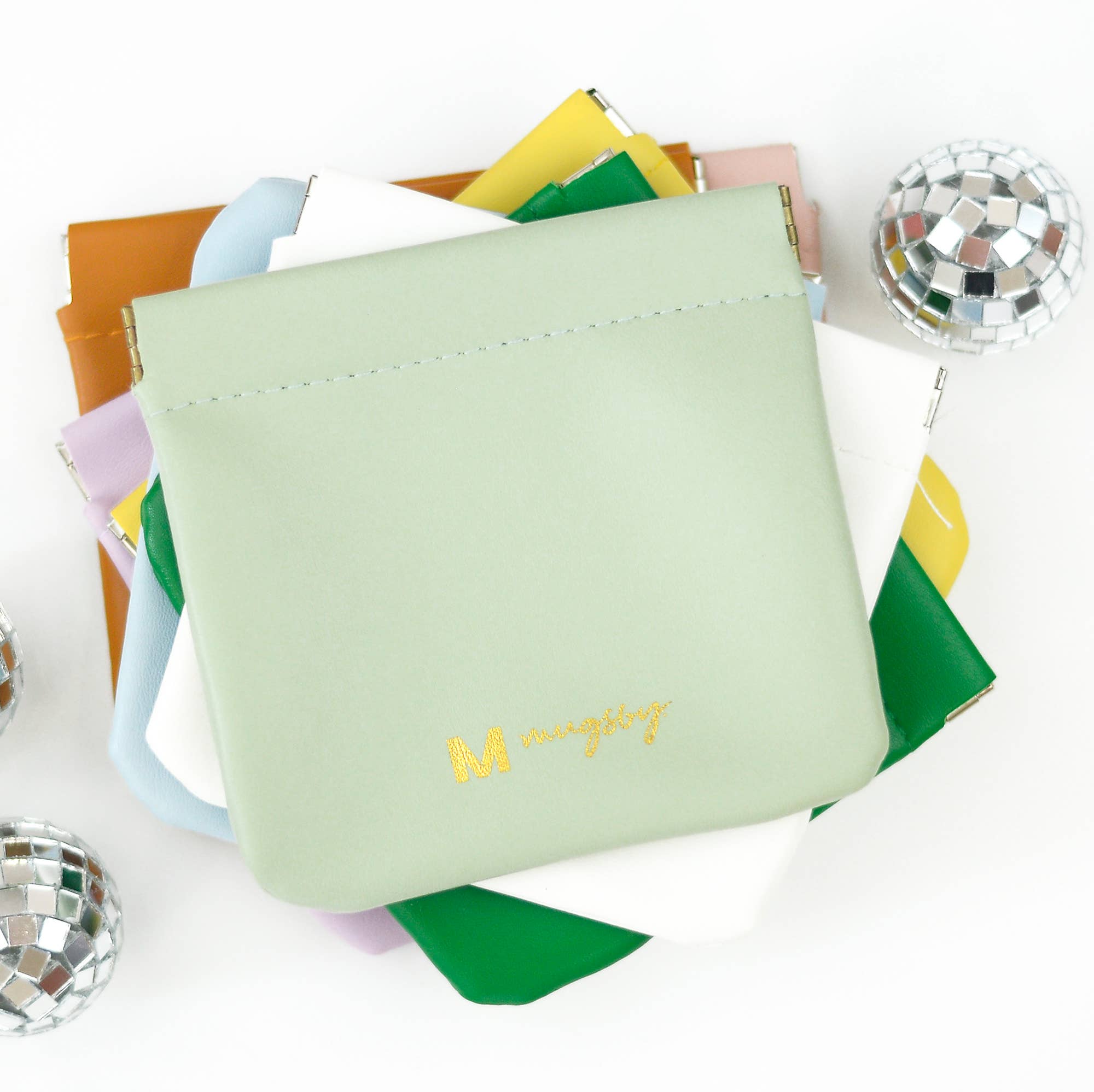 Pistachio Green Squeeze Coin Purse Wallet