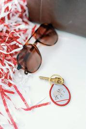 University of Alabama Embroidered Keychain
