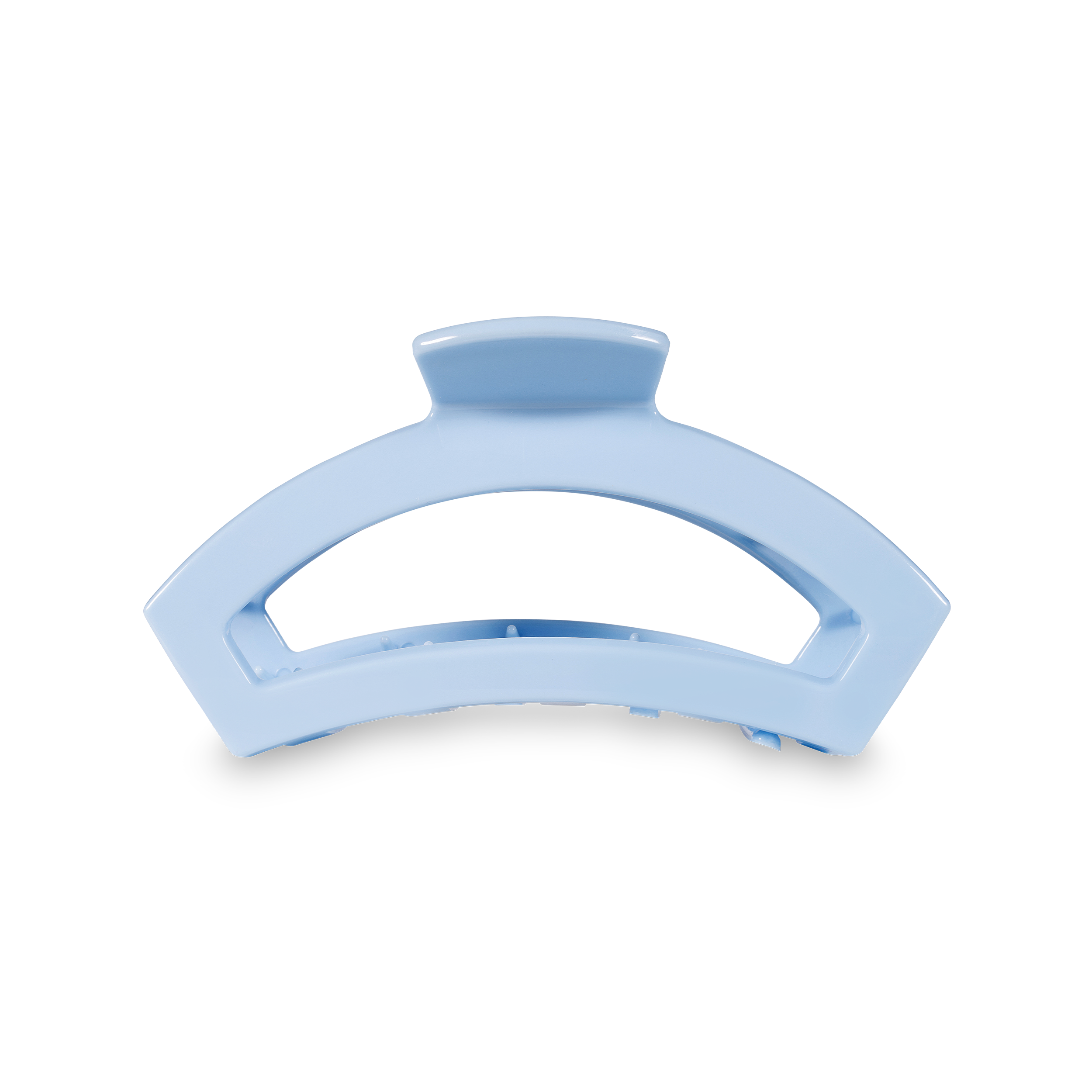 Open Hair Clip | Medium | Clear Skies — bendable teeth that spring back to shape and strong, gentle hold that works on