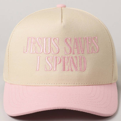 JESUS SAVES I Trucker Hat