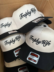Black Trophy Wife Vintage Trucker Hat