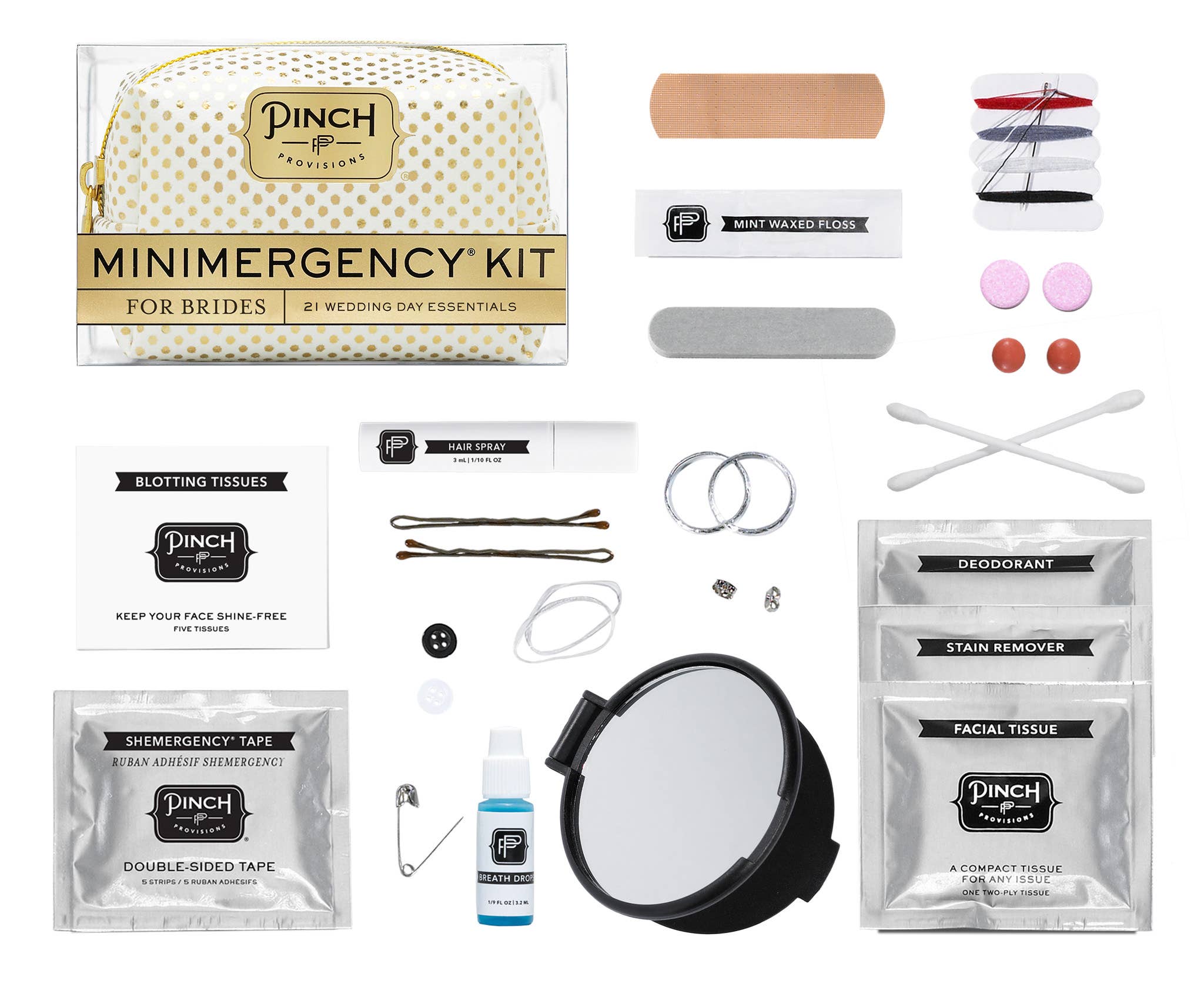 Pink Minimergency Kit for Brides